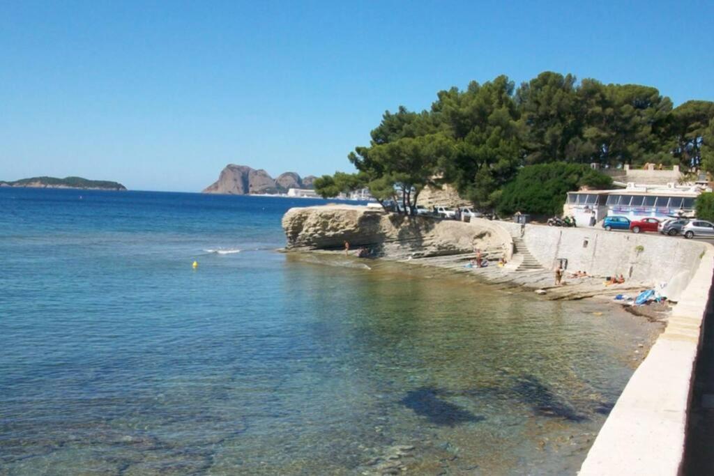 Studio La Ciotat Vue Mer Avec Garage Esterno foto
